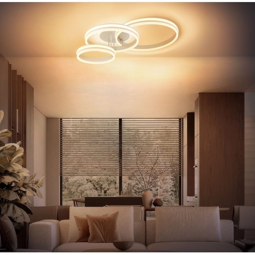 Globo - Plafoniera LED dimmerabile LED/72W/230V 3000K 79,5x50 cm