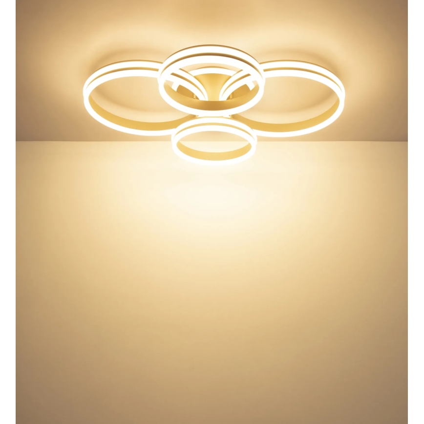 Globo - Plafoniera dimmerabile a LED 92W/230V 3000K 68x84,5 cm