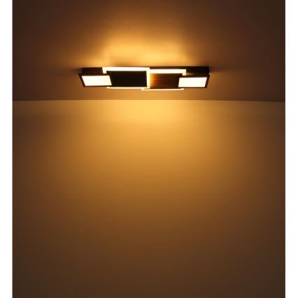 Globo 67279-30 - Plafoniera LED CAROLINE LED/30W/230V 25x71,5 cm beige/nero