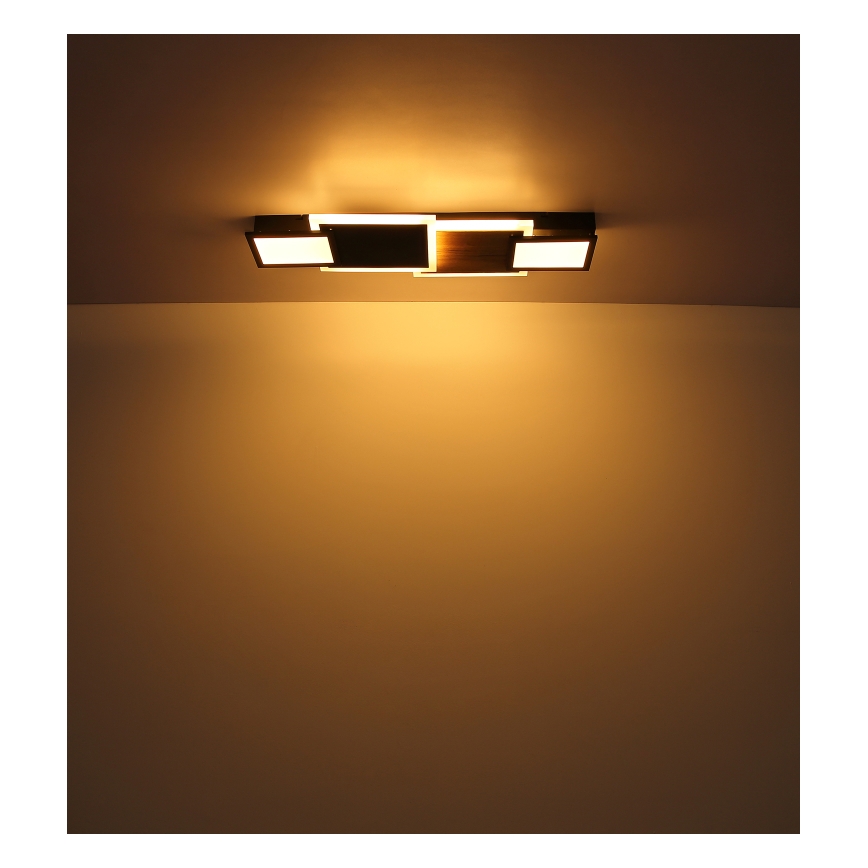 Globo 67279-30 - Plafoniera LED CAROLINE LED/30W/230V 25x71,5 cm beige/nero