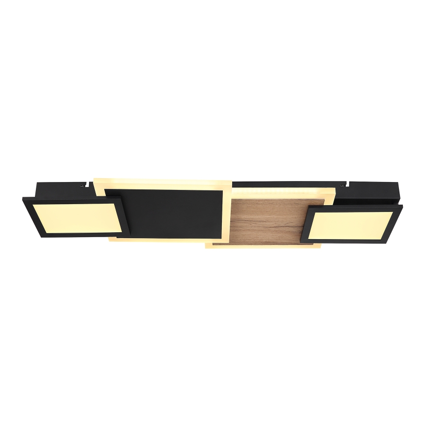 Globo 67279-30 - Plafoniera LED CAROLINE LED/30W/230V 25x71,5 cm beige/nero