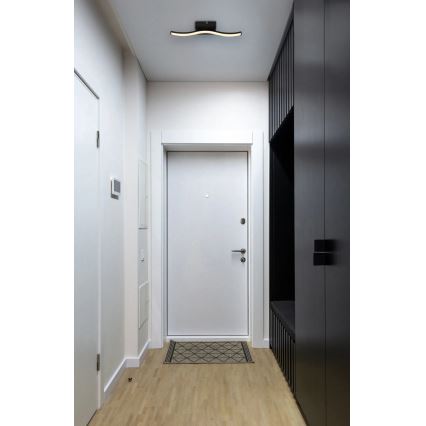 Globo - Lampadario a plafone LED LED/6W/230V 3000K nero