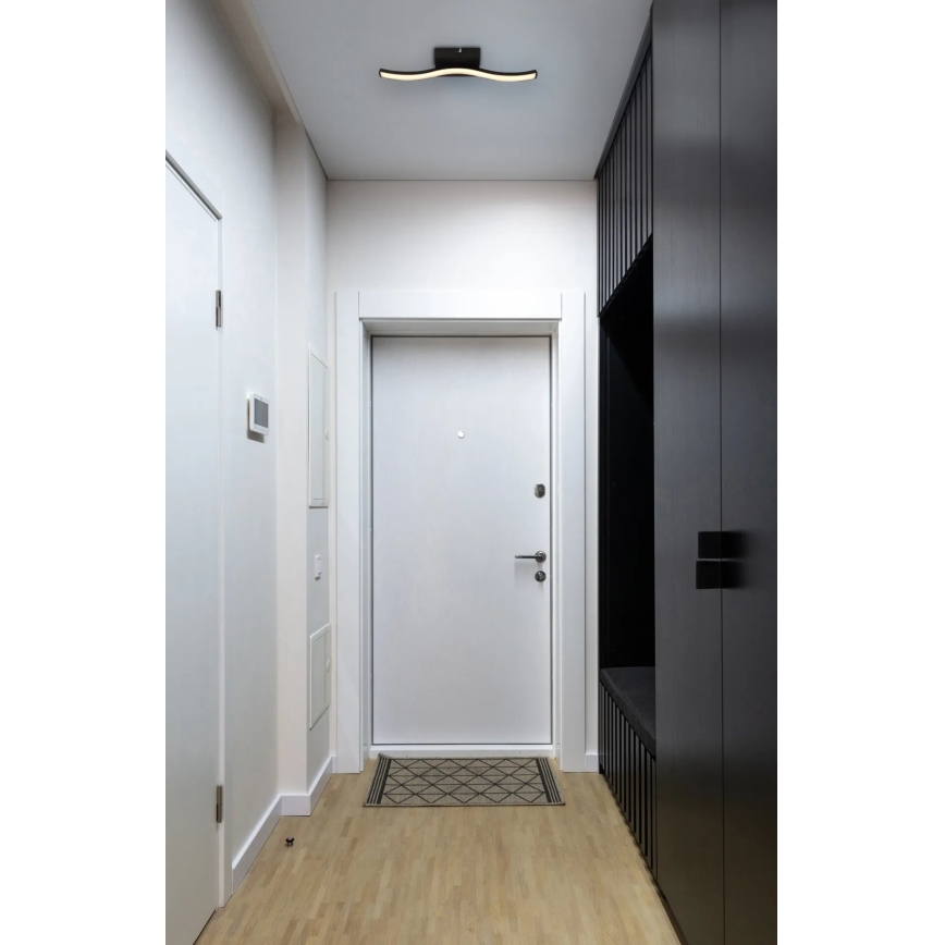 Globo - Lampadario a plafone LED LED/6W/230V 3000K nero