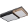 Globo 67286-30 - Plafoniera LED GUNDI LED/30W/230V 35x65 cm marrone/nero