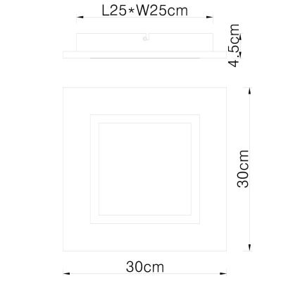 Globo - Plafoniera LED LED/12W/230V