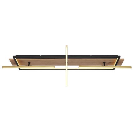 Globo 67296D2 - Plafoniera LED BEATRIX LED/48W/230V 60,5x100 cm marrone
