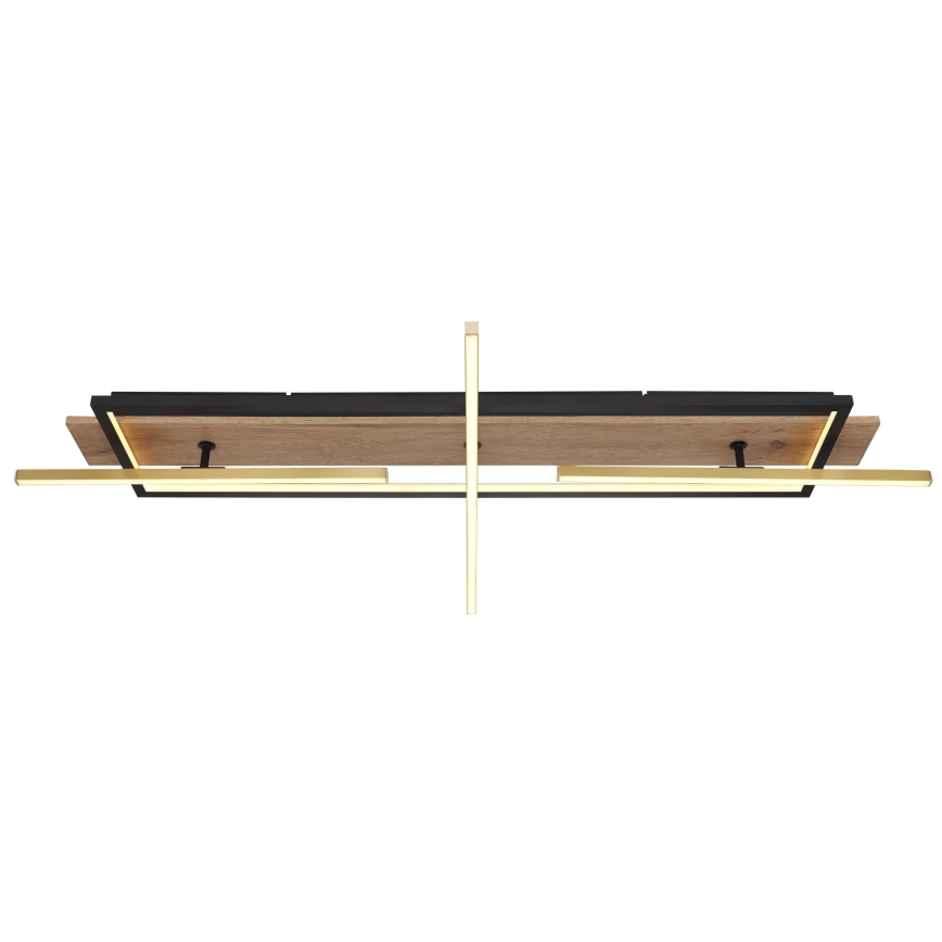 Globo 67296D2 - Plafoniera LED BEATRIX LED/48W/230V 60,5x100 cm marrone