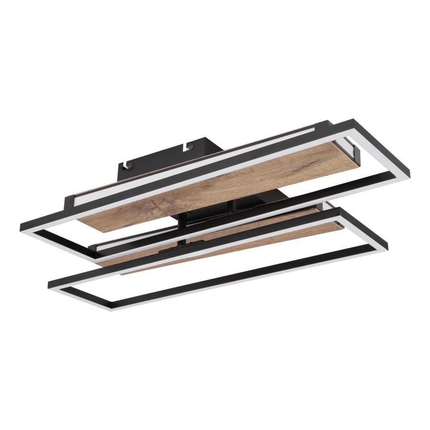 Globo 67299D1 - Plafoniera LED COLLI LED/48W/230V 52x60 cm marrone/nero