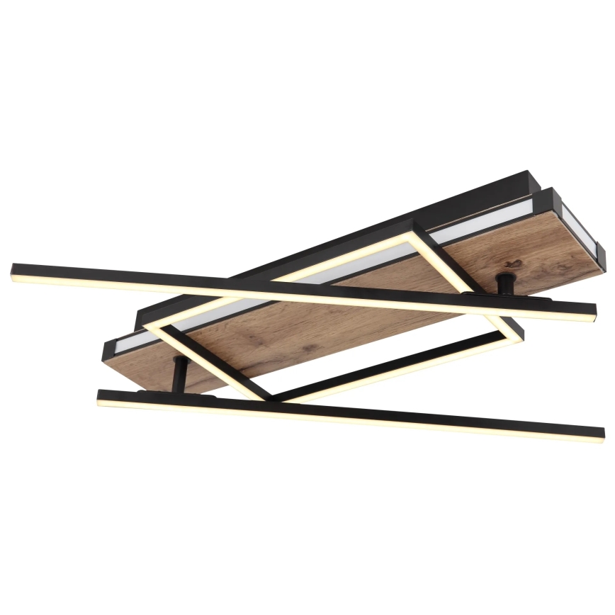 Globo 67299D3 - Plafoniera da soffitto a LED COLLI LED/40W/230V 88x120 cm beige/nero