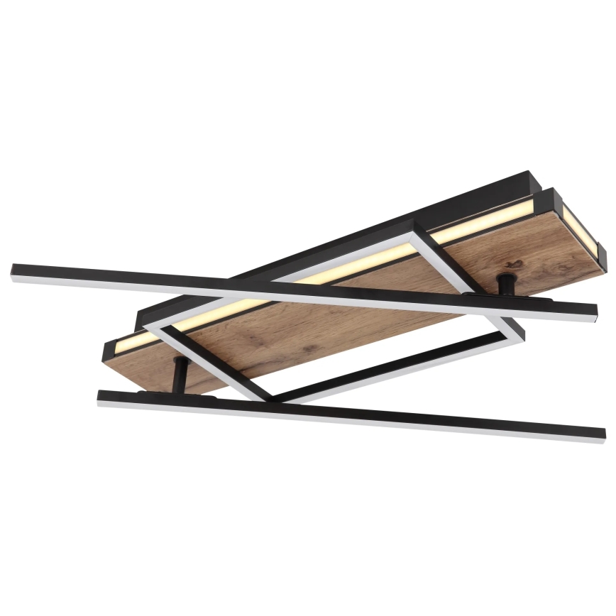 Globo 67299D3 - Plafoniera da soffitto a LED COLLI LED/40W/230V 88x120 cm beige/nero