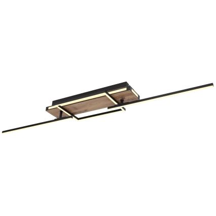 Globo 67299D3 - Plafoniera da soffitto a LED COLLI LED/40W/230V 88x120 cm beige/nero