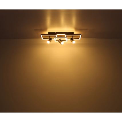Globo - Plafoniera LED/48W/230V + 3xGU10/5W 3000K 27x72 cm