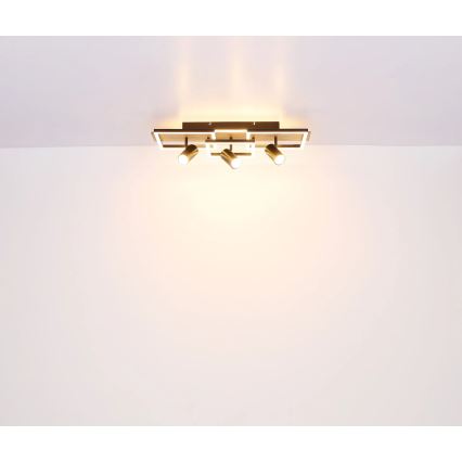 Globo - Plafoniera LED/48W/230V + 3xGU10/5W 3000K 27x72 cm