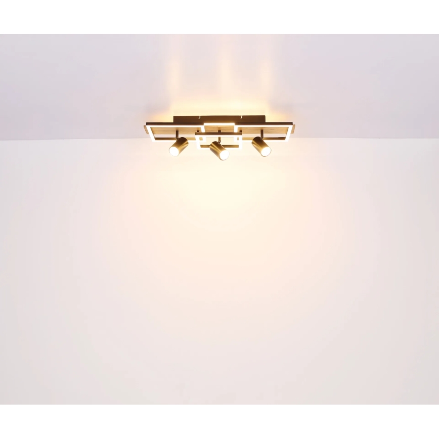 Globo - Plafoniera LED/48W/230V + 3xGU10/5W 3000K 27x72 cm