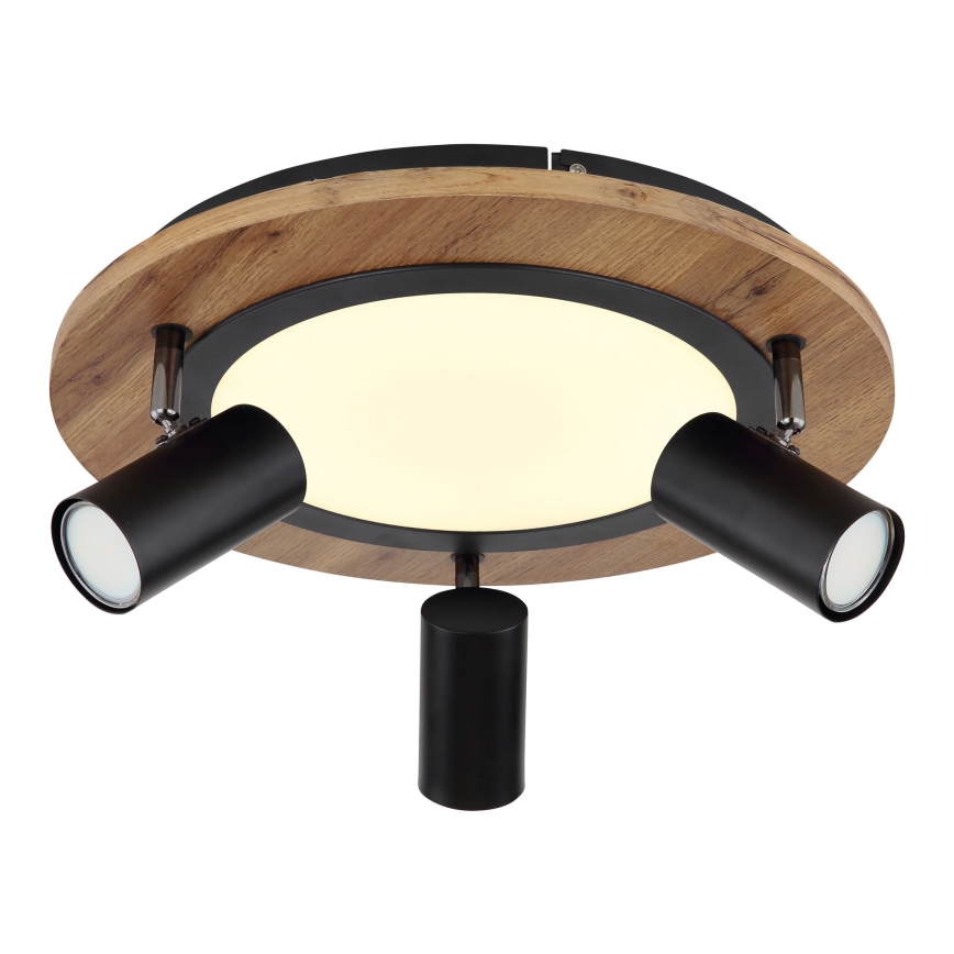 Globo - Faretto LED 3xGU10/5W/230V + LED/15W/230V