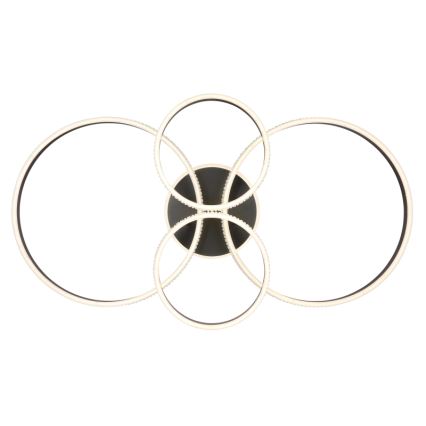 Globo - Plafoniera LED LED/39W/230V 2700/4500/6500K 106x60 cm antracite