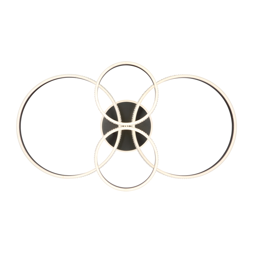 Globo - Plafoniera LED LED/39W/230V 2700/4500/6500K 106x60 cm antracite