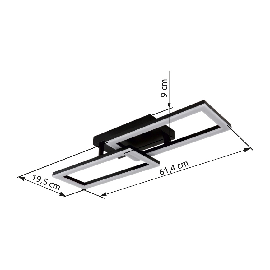Globo - Plafoniera LED LED/20W/230V