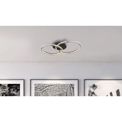 Globo - Plafoniera LED dimmerabile LED/50W/230V 2700-6000K 50x75 cm + telecomando