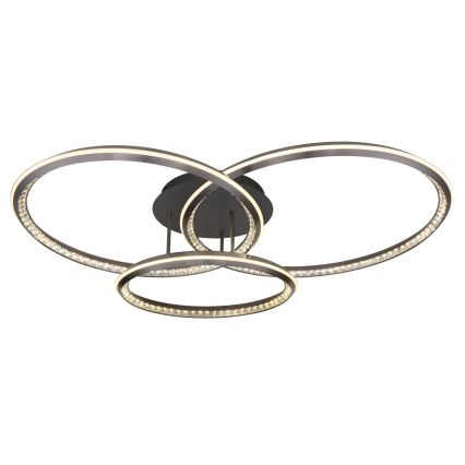 Globo - Plafoniera LED dimmerabile da soffitto LED/72W/230V 2700-6000K 50x75 cm + telecomando