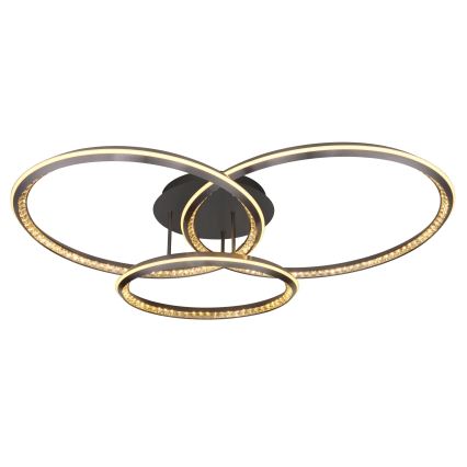 Globo - Plafoniera LED dimmerabile da soffitto LED/72W/230V 2700-6000K 50x75 cm + telecomando