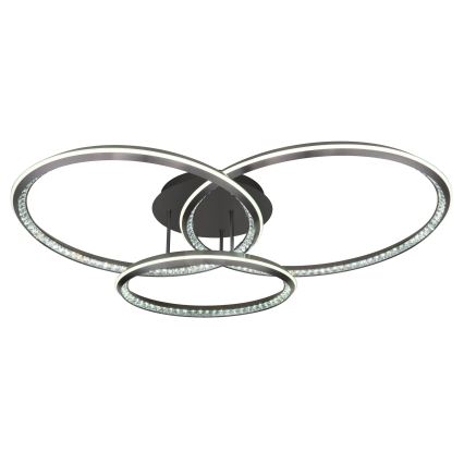 Globo - Plafoniera LED dimmerabile da soffitto LED/72W/230V 2700-6000K 50x75 cm + telecomando