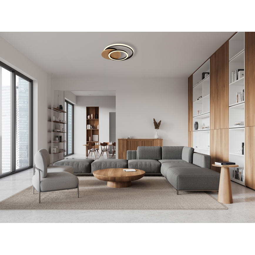 Globo - Plafoniera LED LED/24W/230V nero