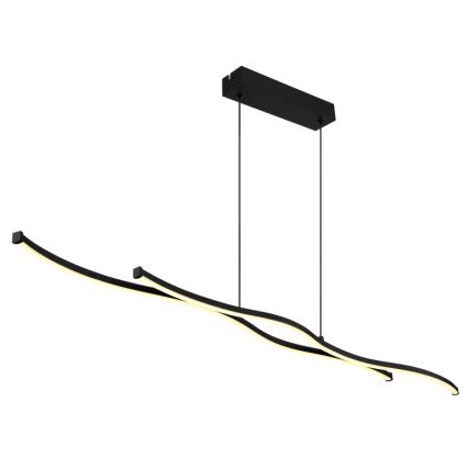 Globo - Lampadario LED a sospensione con filo LED/30W/230V 3000K nero