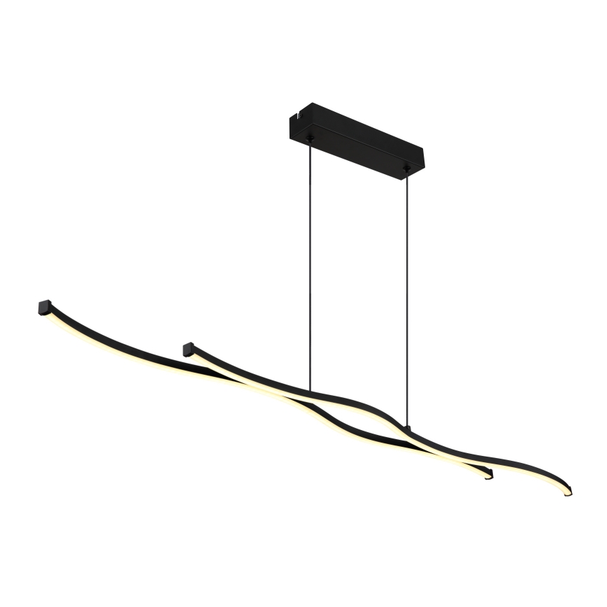 Globo - Lampadario LED a sospensione con filo LED/30W/230V 3000K nero