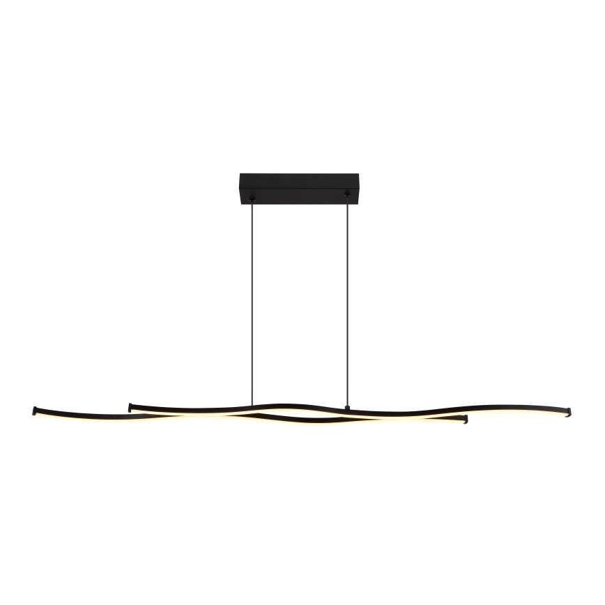 Globo - Lampadario LED a sospensione con filo LED/30W/230V 3000K nero