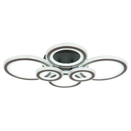 Globo - Plafoniera LED dimmerabile LED/60W/230V 2700-6000K 56x78 cm antracite + telecomando