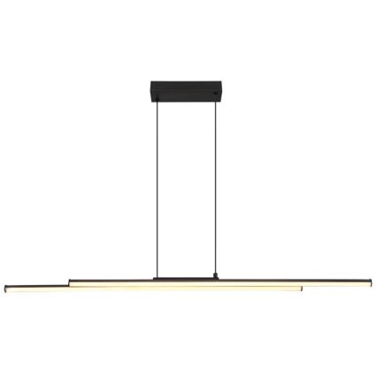Globo - Lampadario LED a sospensione con filo LED/24W/230V 3000K nero