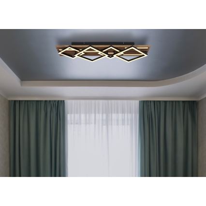 Globo - Plafoniera LED LED/30W/230V + LED/12W 3000K 31x82cm