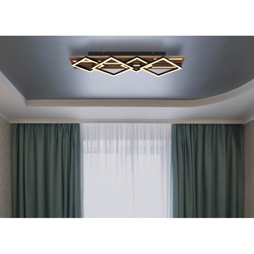 Globo - Plafoniera LED LED/30W/230V + LED/12W 3000K 31x82cm