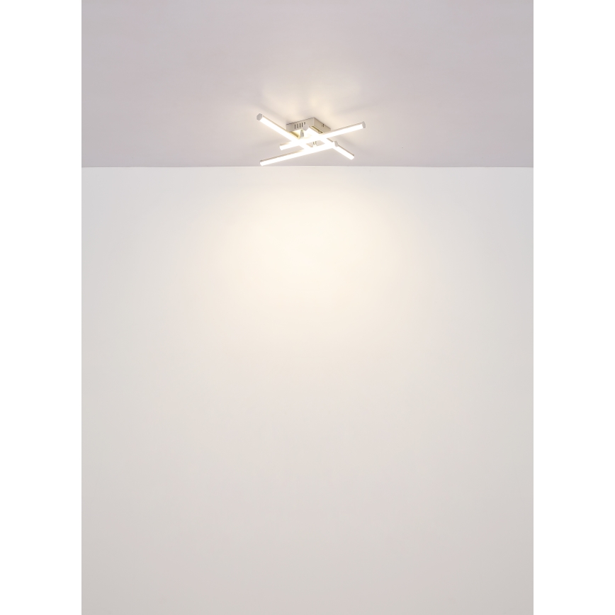 Globo - Plafoniera LED LED/24W/230V 4000K cromo opaco