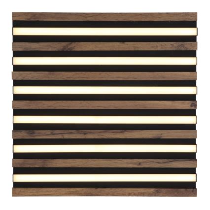 Globo - Plafoniera LED LED/30W/230V 3000K 45x45 cm legno