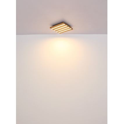 Globo - Plafoniera LED LED/30W/230V 3000K 45x45 cm legno