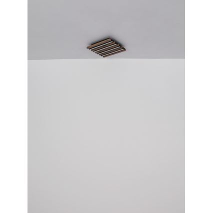 Globo - Plafoniera LED LED/30W/230V 3000K 45x45 cm legno