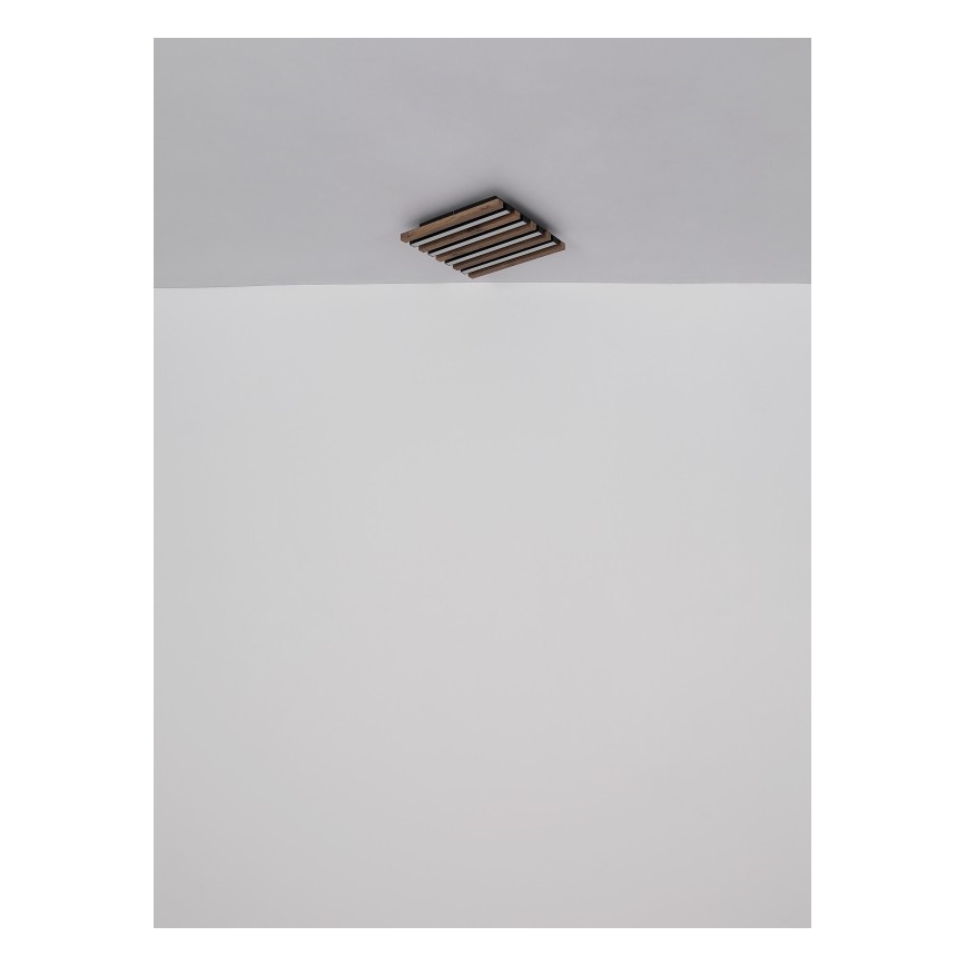 Globo - Plafoniera LED LED/30W/230V 3000K 45x45 cm legno
