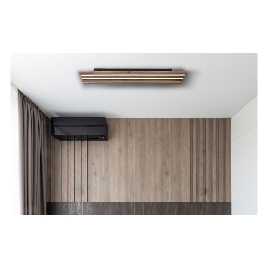 Globo - Plafoniera LED LED/30W/230V 3000K 80x20 cm legno