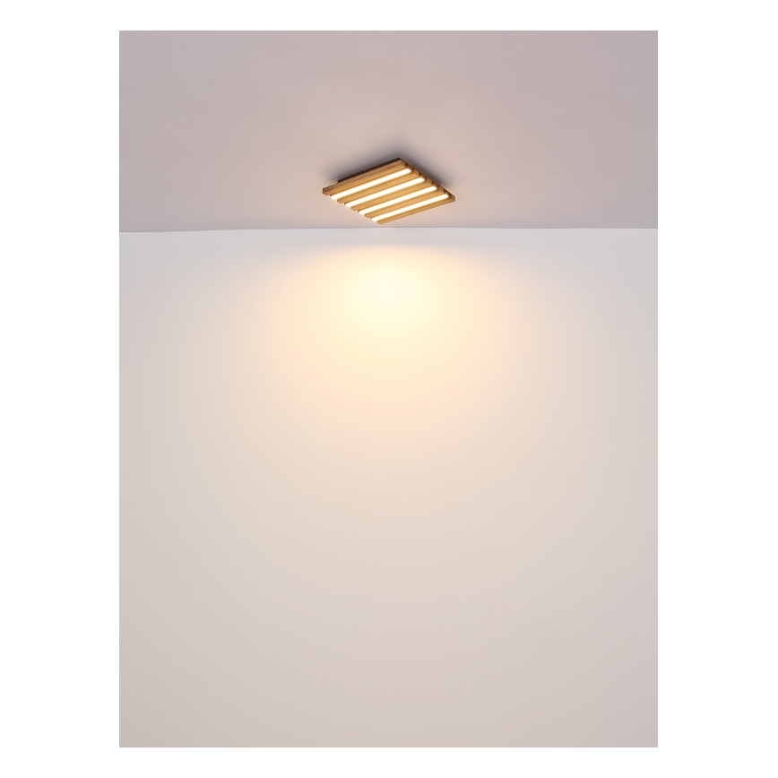 Globo - Plafoniera LED LED/30W/230V 3000K 80x20 cm legno