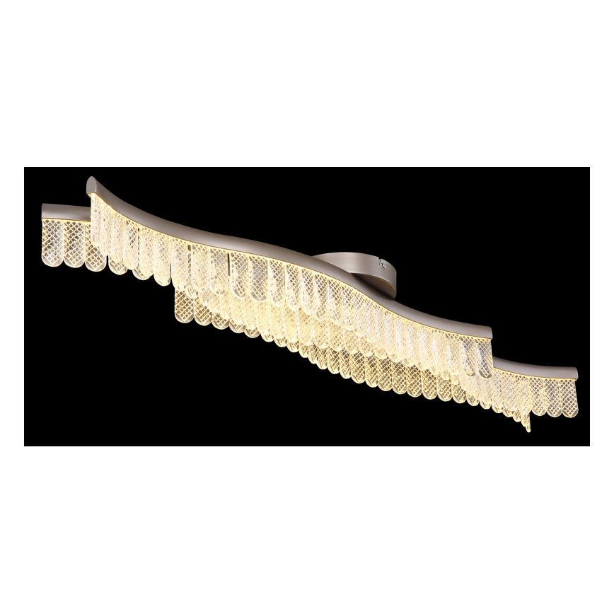 Globo - Plafoniera LED LED/35W/230V 3200K 18x108 cm cromo opaco