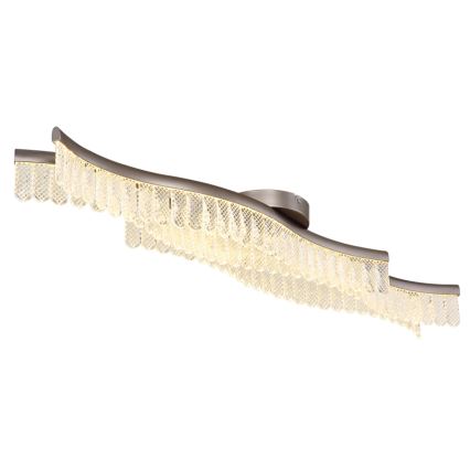 Globo - Plafoniera LED LED/35W/230V 3200K 18x108 cm cromo opaco