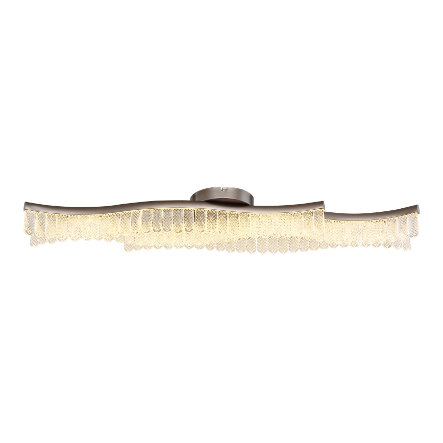 Globo - Plafoniera LED LED/35W/230V 3200K 18x108 cm cromo opaco