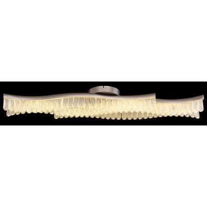 Globo - Plafoniera LED LED/35W/230V 3200K 18x108 cm cromo opaco