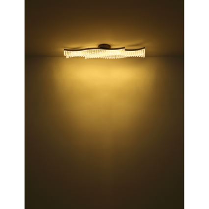Globo - Plafoniera LED LED/35W/230V 3200K 18x108 cm cromo opaco