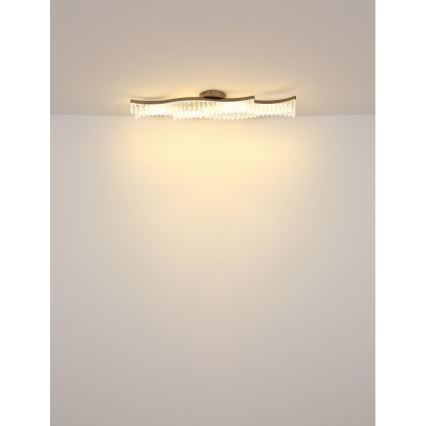 Globo - Plafoniera LED LED/35W/230V 3200K 18x108 cm cromo opaco