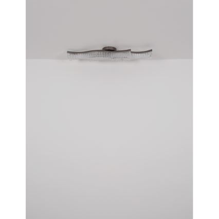 Globo - Plafoniera LED LED/35W/230V 3200K 18x108 cm cromo opaco