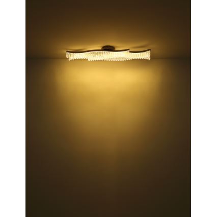 Globo - Plafoniera LED LED/35W/230V 3200K 18x108 cm oro