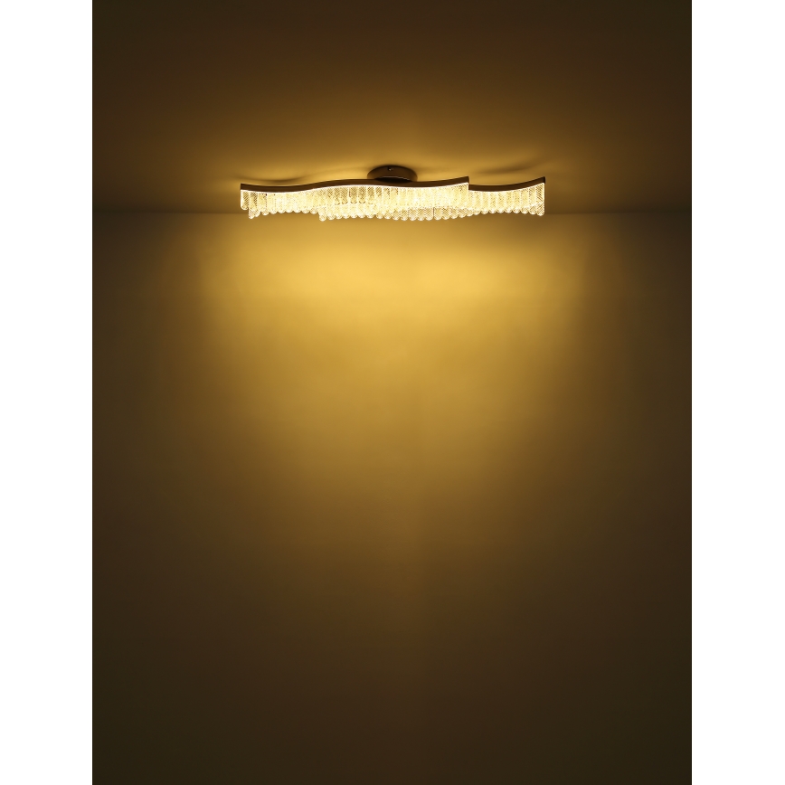 Globo - Plafoniera LED LED/35W/230V 3200K 18x108 cm oro